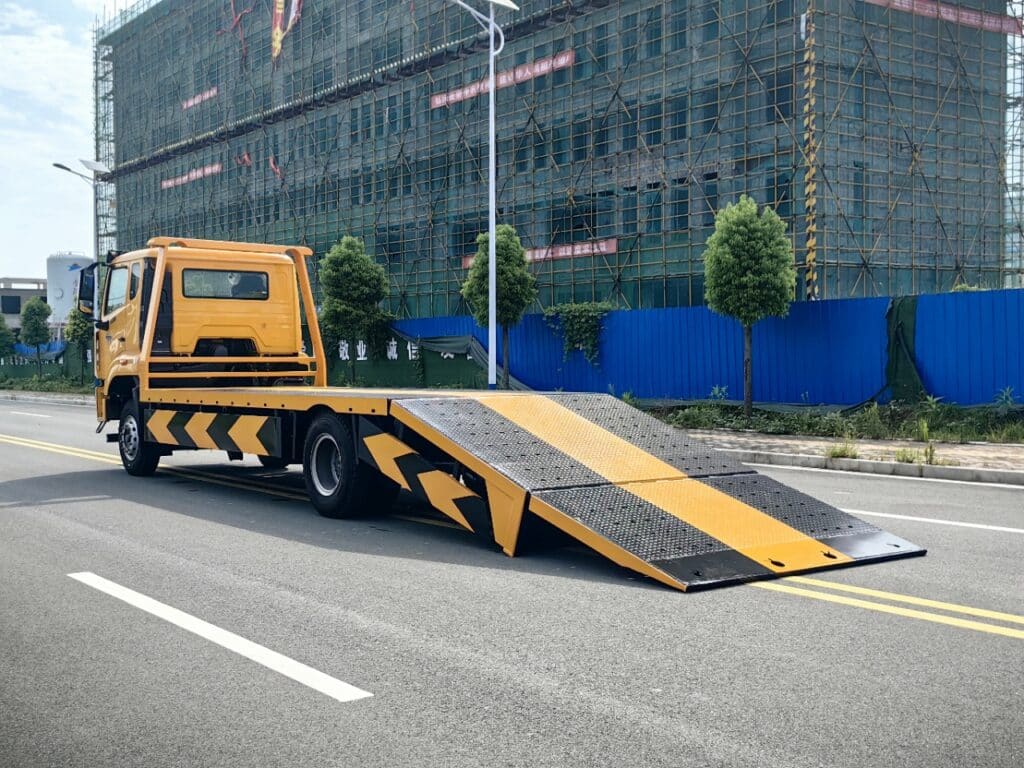 Flatbed Tow Truck