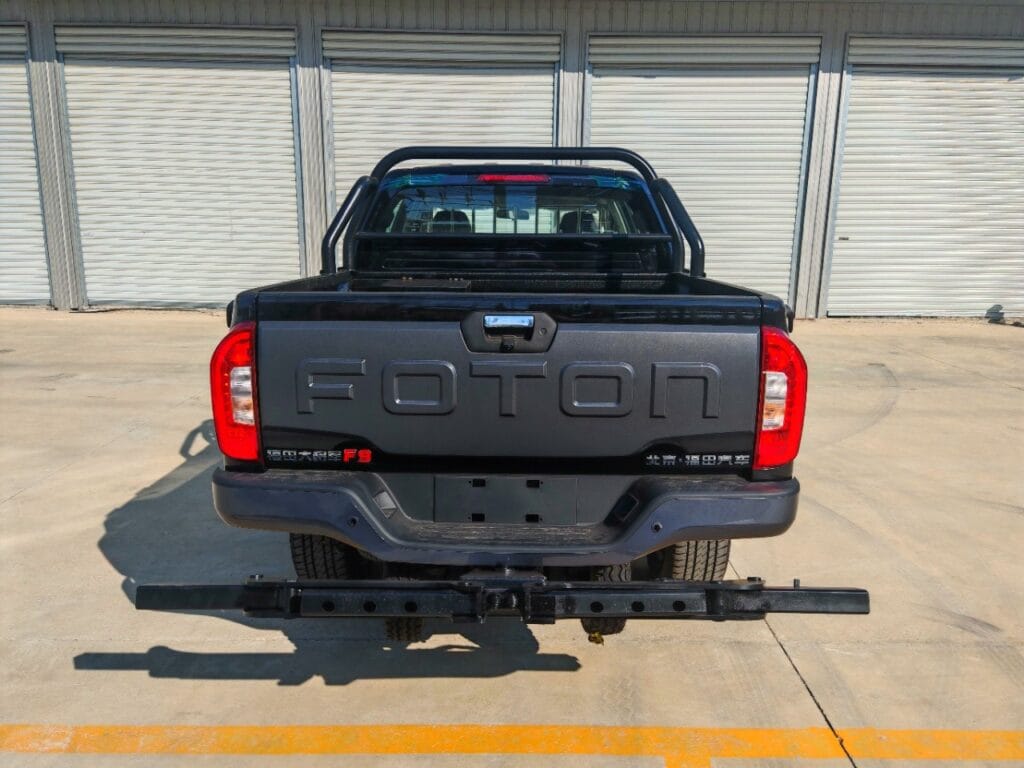 Foton Pickup Tow Truck Rear View