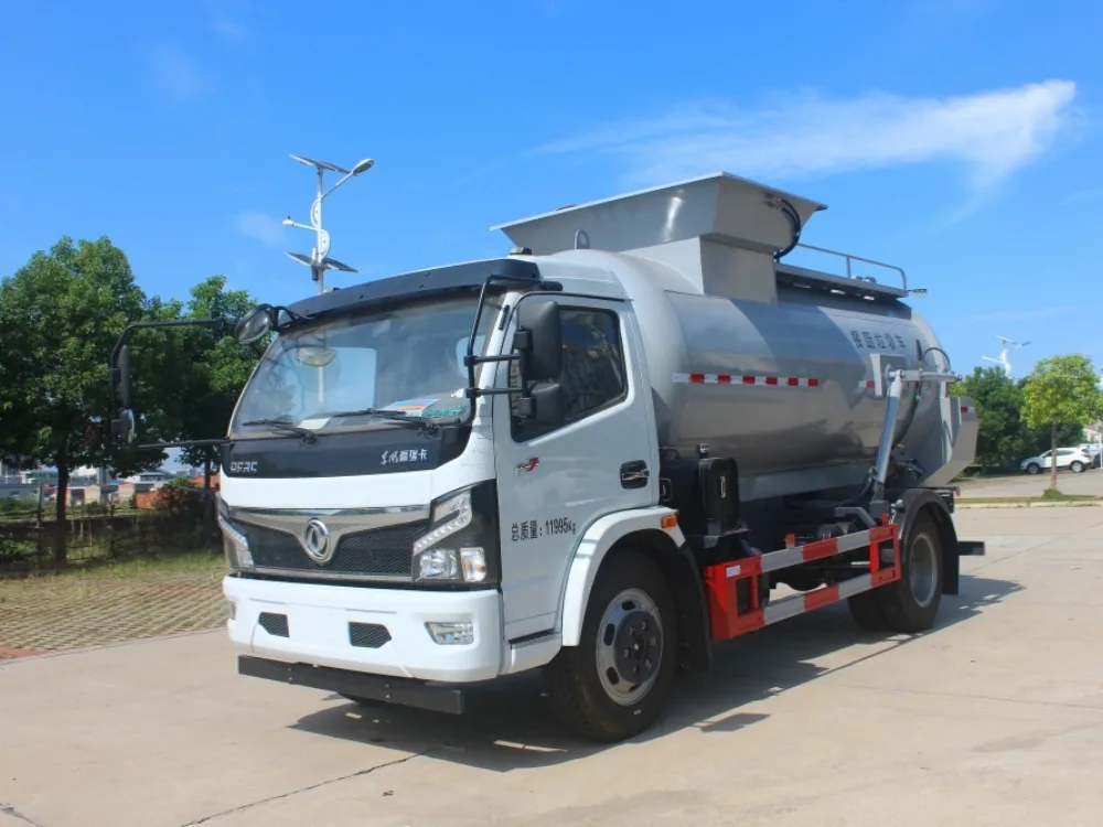 Food Waste Garbage Truck